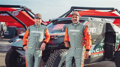 Dacia x Dakar pilotes