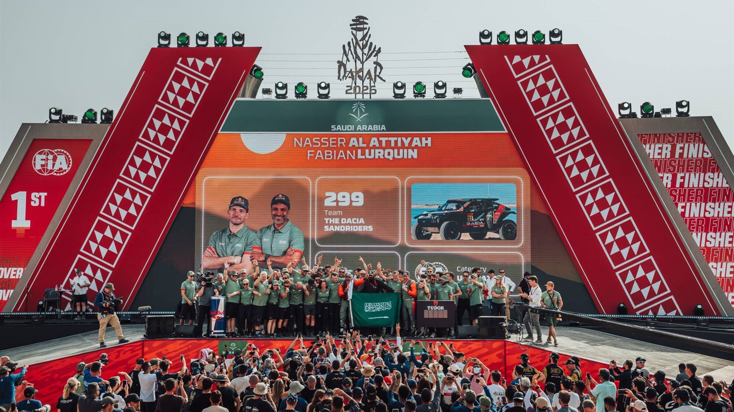 Τα Dacia Sandriders κατακτούν το Rally Dakar 2026