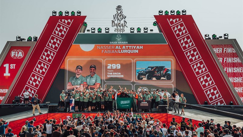 Τα Dacia Sandriders κατακτούν το Rally Dakar 2026