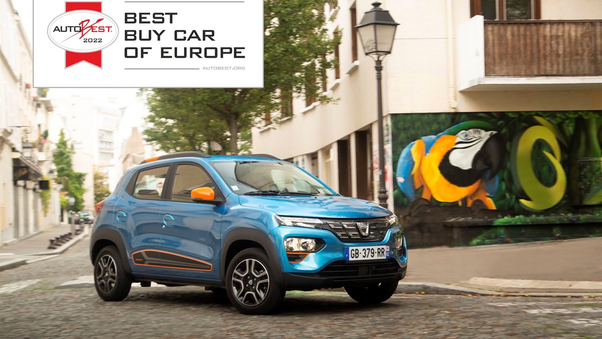 DACIA SPRING BEST BUY CAR OF EUROPE 2022 