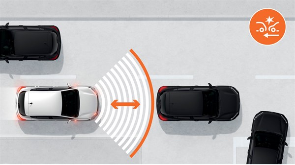 Using the active emergency braking system Sandero & Sandero Stepway