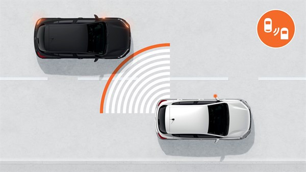 Using the blind spot warning Sandero & Sandero Stepway