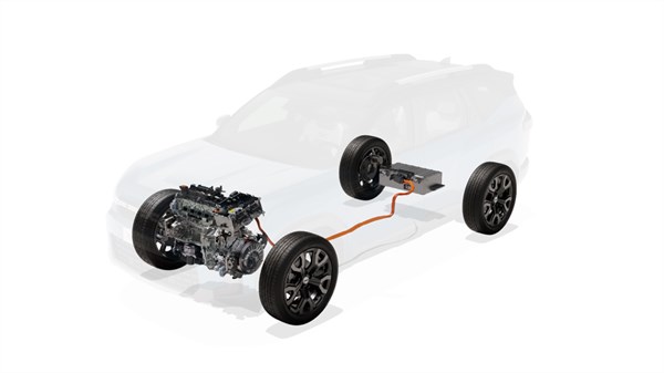 Hybrid 155 σύστημα κίνησης - Κινητήρες Dacia Bigster