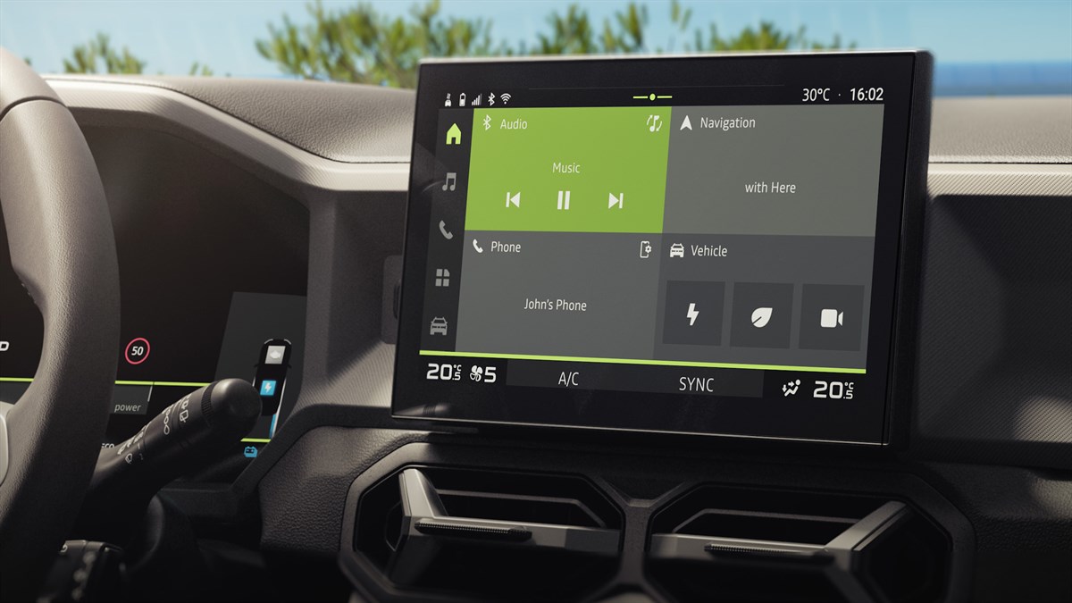 Σύστημα πολυμέσων Media Display με μεγάλη οθόνη αφής 10” - Dacia Bigster