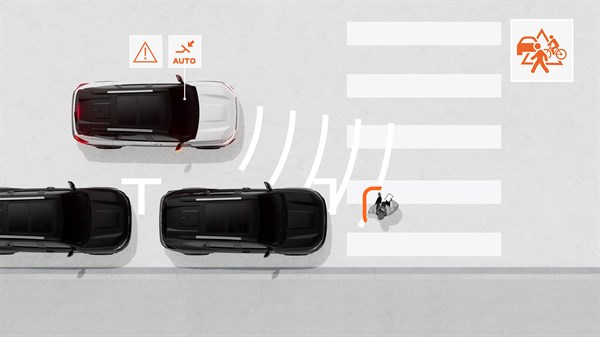 Dacia Bigster - Αυτόματο σύστημα πέδησης με αναγνώριση οχημάτων, πεζών και ποδηλατών
