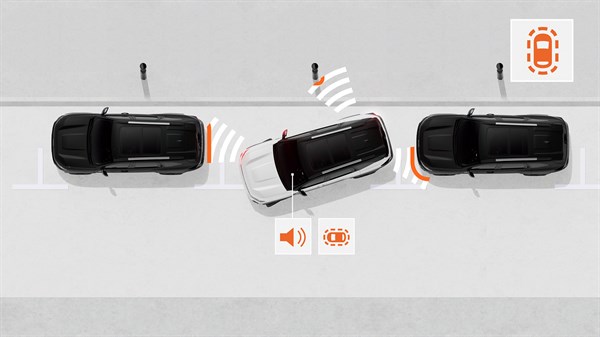 Dacia Bigster - Υποβοήθηση στάθμευσης με αισθητήρες εμπρός και πίσω