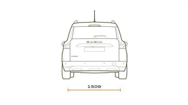 Διαστάσεις του Dacia Jogger