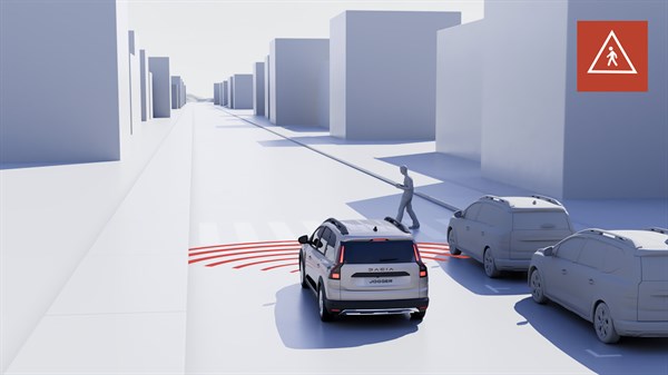 Dacia Jogger – αυτόματο σύστημα πέδησης έκτακτης ανάγκης