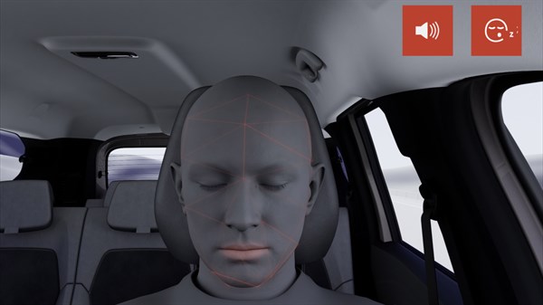 Dacia Jogger - Κάμερα αναγνώρισης σημαδιών κόπωσης οδηγού