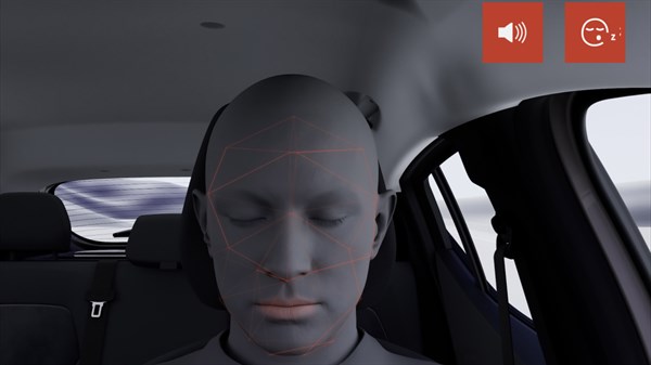 Κάμερα αναγνώρισης σημαδιών κόπωσης οδηγού - Dacia Sandero