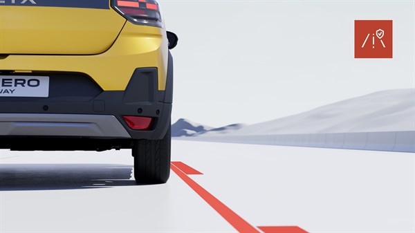 Dacia Sandero Stepway - υποβοήθηση διατήρησης λωρίδας