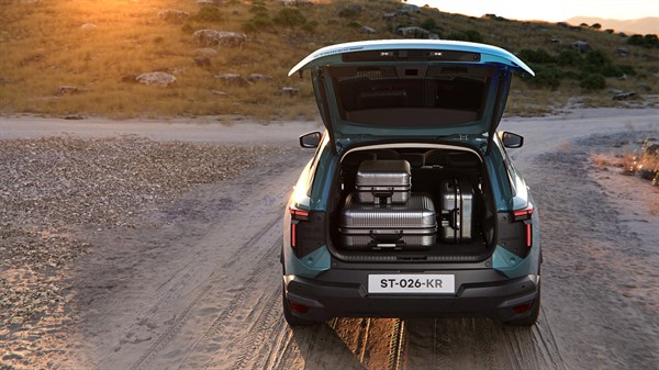 Dacia Striker - μεγάλο πορτμπαγκάζ με ηλεκτρικό άνοιγμα