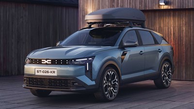 Dacia Striker - μπαγκαζιέρα οροφής Dacia 480 λίτρων
