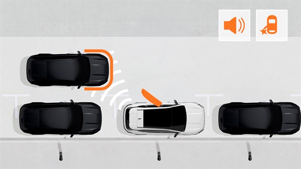 Dacia Striker - ειδοποίηση ασφαλούς αποβίβασης επιβατών