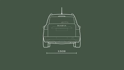 New Jogger rear dimensions