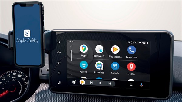 Nouveau Dacia RJI réplication smartphone - Android Auto™ & Apple Carplay™ 