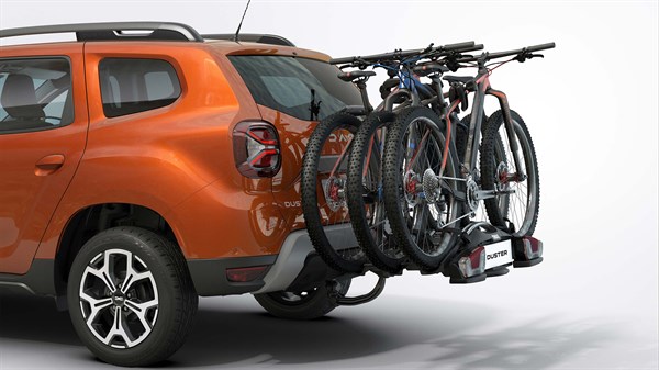 Towbar bicycle rack for New Duster