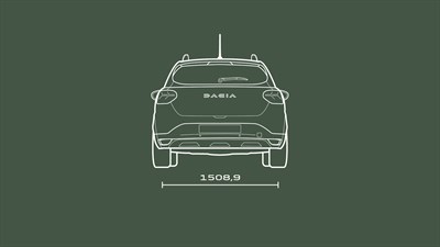 Sandero Stepway rear dimensions 